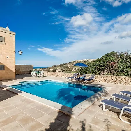 Dar Ta' Tonina - 3 Bedroom With Private Pool & Views Ghasri (Gozo)